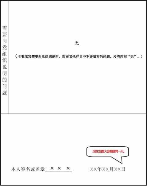 入党志愿书填写格式与要求(最新) 入党志愿书填写格式范文