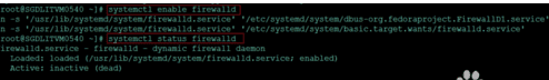 Redhat Linux7怎么用命令关闭防火墙