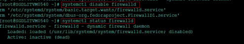 Redhat Linux7怎么用命令关闭防火墙