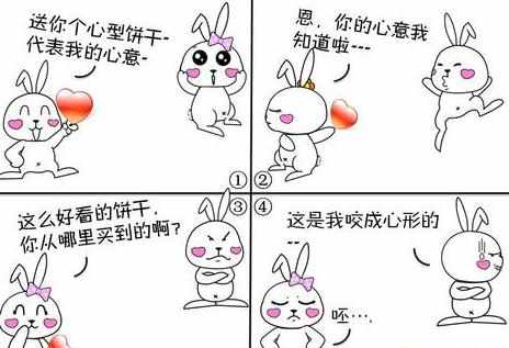 4格漫画图片简笔简单的图片