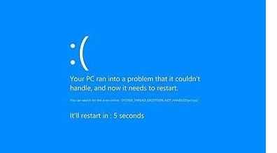  电脑蓝屏重启怎么样回事