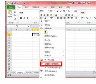 Excel2010中输入特定的数据类型的操作方法