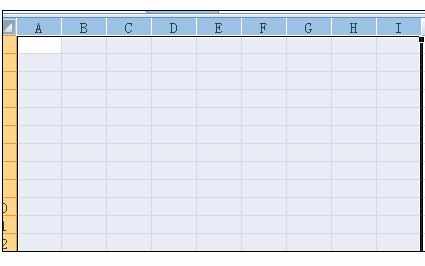 Excel2007中进行制作基本表格的操作方法