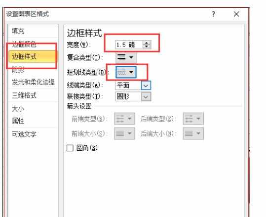 Excel2010中修改图表及图例边框样式和颜色的操作方法