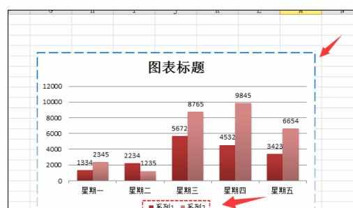 Excel2010中修改图表及图例边框样式和颜色的操作方法