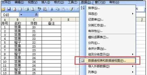 Excel2010中进行数据透视表汇总的操作方法