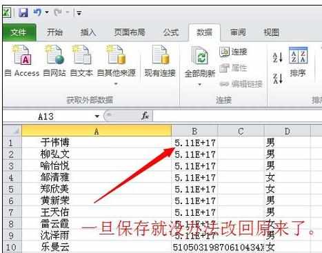 Excel2007输入数字变成e+17怎么办