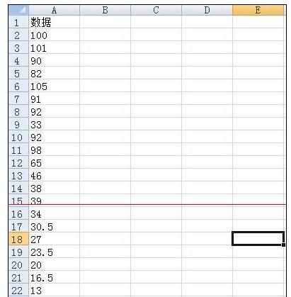 Excel中进行设置隔5个数就取最大值的操作方法