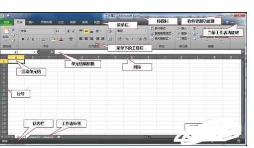 Excel中2010版本进行基础操作教程的介绍方法