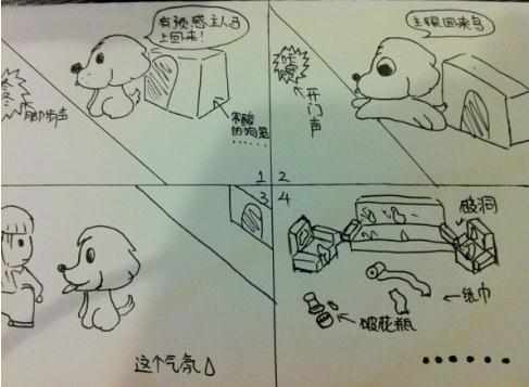 4格漫画简笔画图片