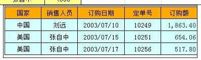 Excel中表格进行高级筛选多列多条件的操作方法