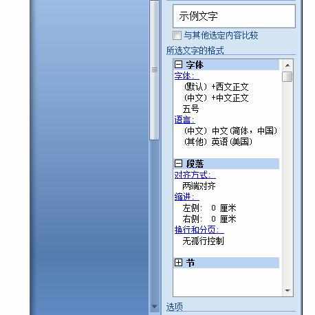 Word中2007版进行显示文档格式的操作技巧