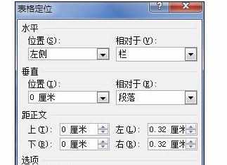 Word中2010版进行设置表格文字环绕的操作技巧