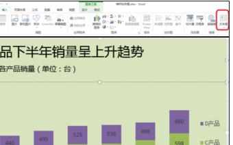 Excel2013中图表添加标题的操作技巧