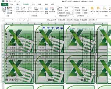 Excel中将图片显示在文字下方法的操作技巧