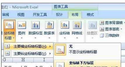 Excel中进行坐标轴添加标题的操作技巧