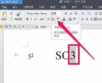 WPS2013不会输入上下标怎么办