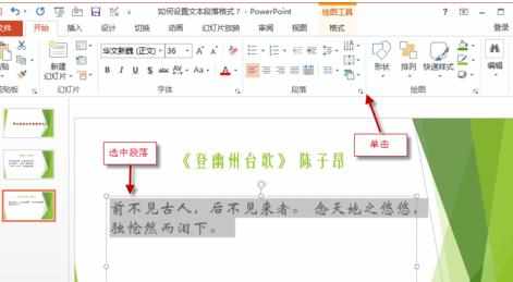 powerpoint中如何输入文本格式教程