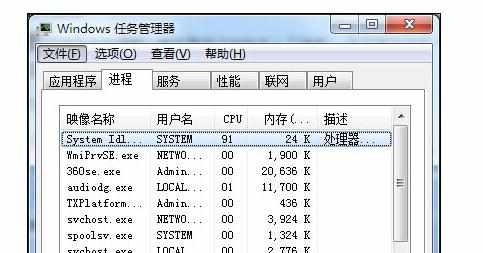 win7电脑黑屏只有鼠标指针怎么办