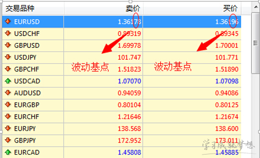 外汇基点是什么意思