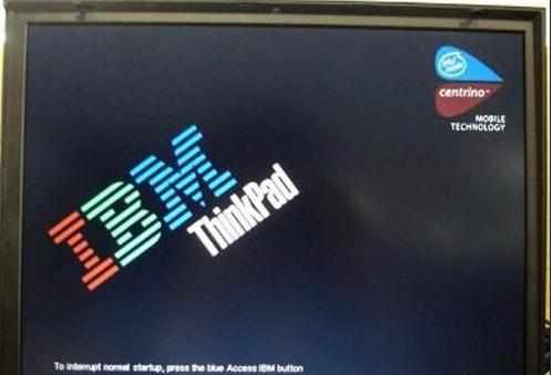 IBM笔记本电脑一键u盘启动bios设置