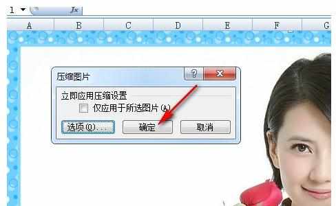 excel2007怎么使用压缩图片功能