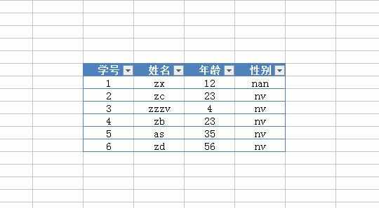 excel 自动套用表格格式方法