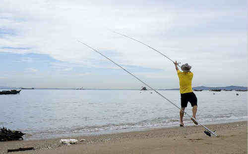 冬季海竿钓鱼方法
