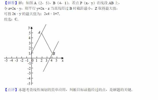 2017北京卷数学文科