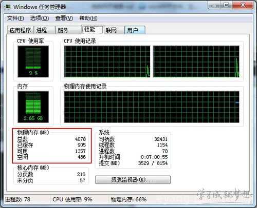 win8 物理内存和虚拟内存有什么区别