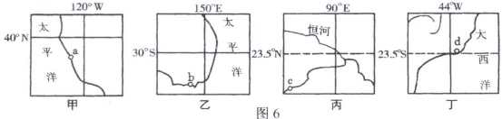 初中地理奥林匹克试题及答案