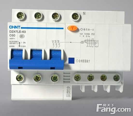 漏电断路器和空气开关的3大区别