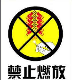烟花爆竹安全警示标志