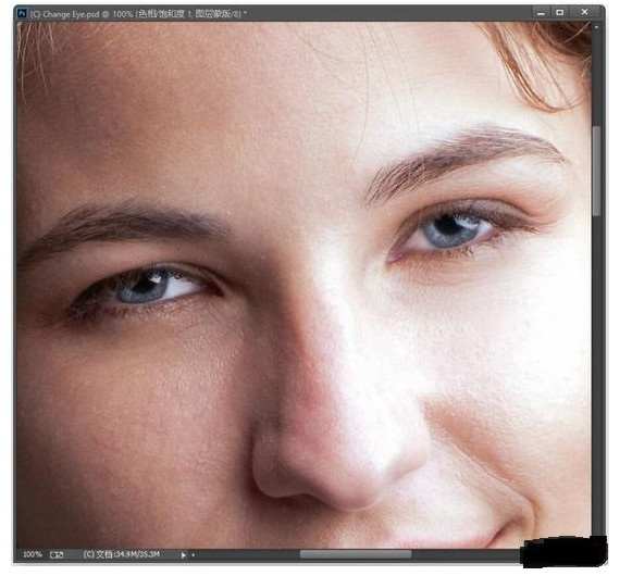 PS教程_PS处理眼睛细节技巧