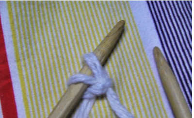 初学织围巾的起针方法
